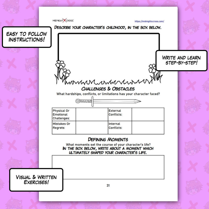 Character Creation Worksheet PRO PREVIEW03